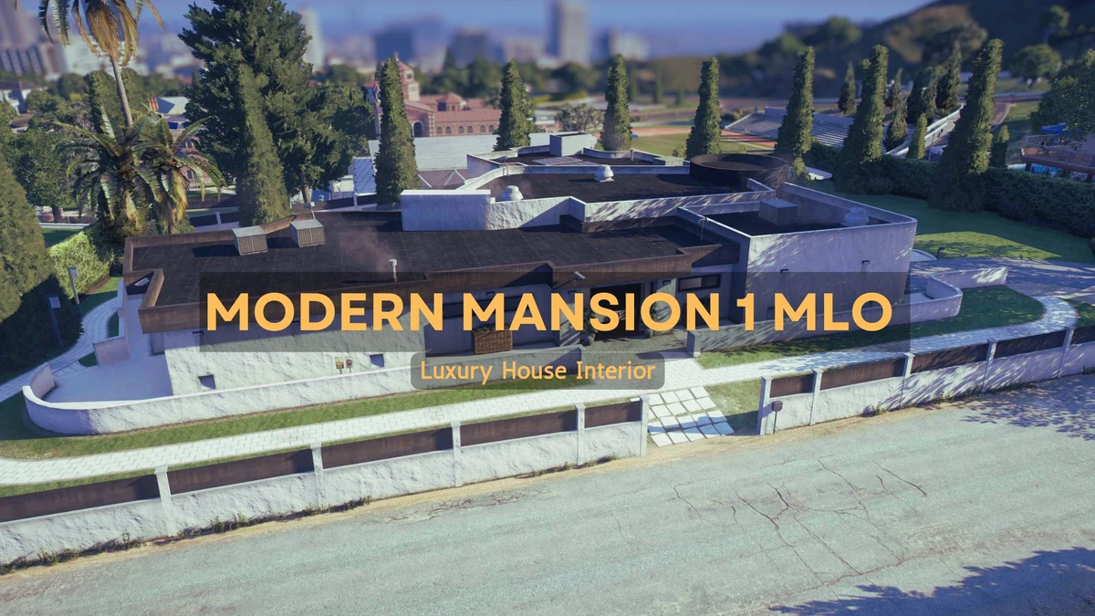 Modern Mansion 1 MLO FiveM | Luxury House Interior